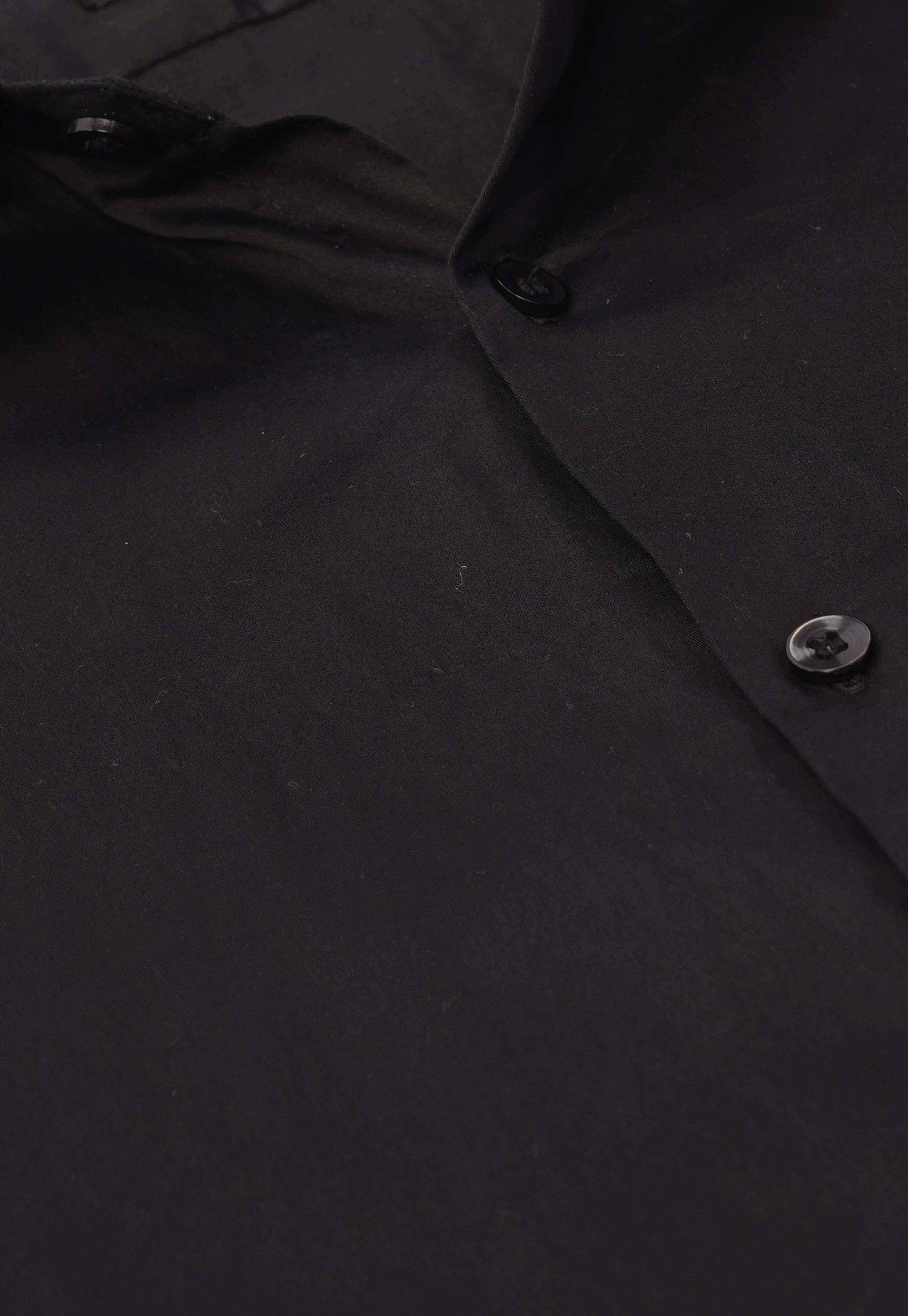 Midnight Black Full Sleeve Formal Shirt